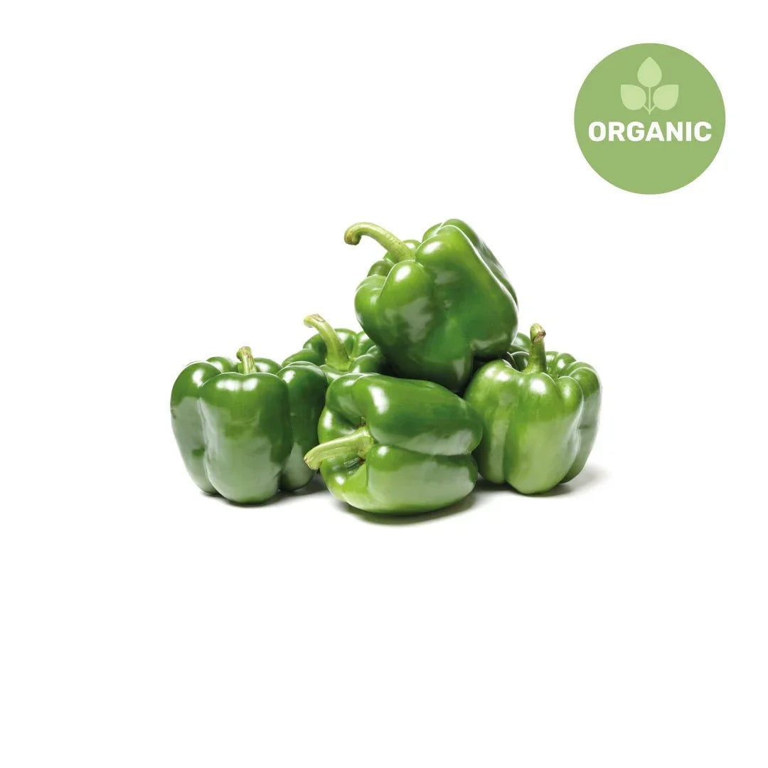 Organic Green Capsicum 500g