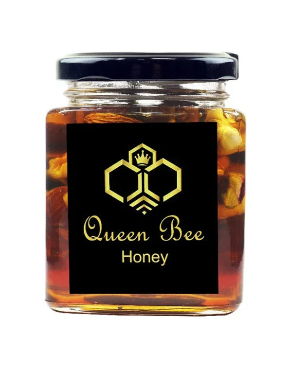 Queen Bee Sidr Honey Mixed With Nuts