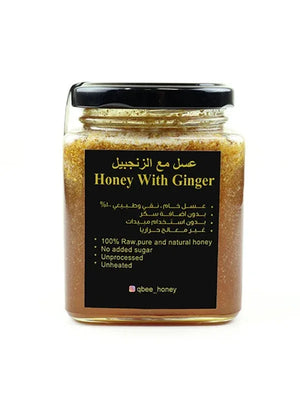 Queen Bee Honey Mixed With Ginger