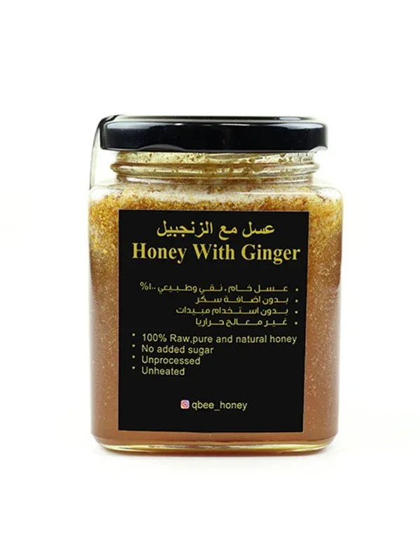 Queen Bee Honey Mixed With Ginger