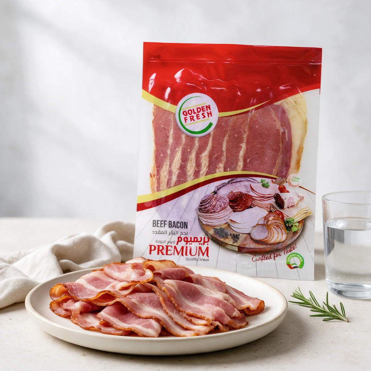 Smoked Beef Bacon (500g)