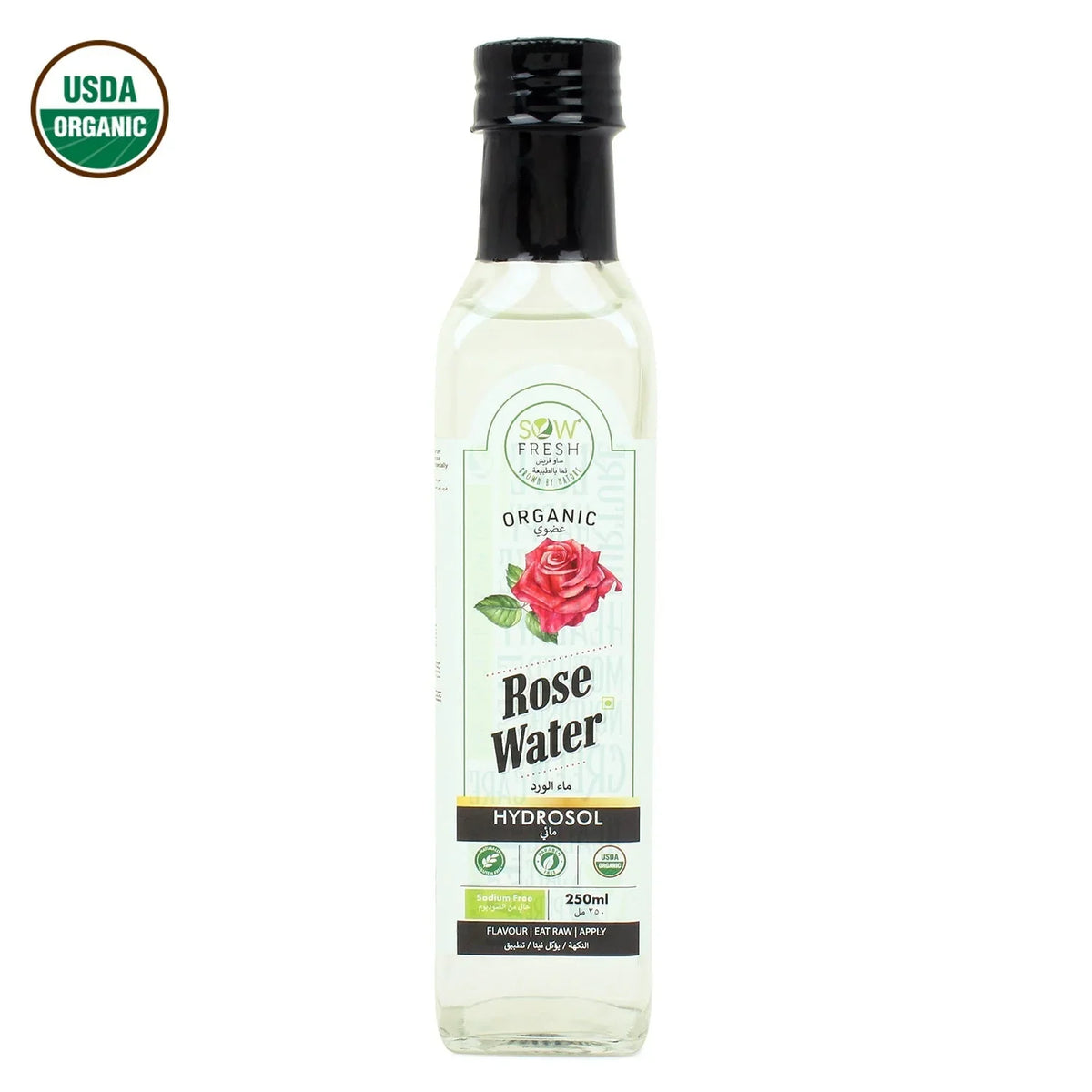 Sow fresh Natural & Pure Rose Water 250ml