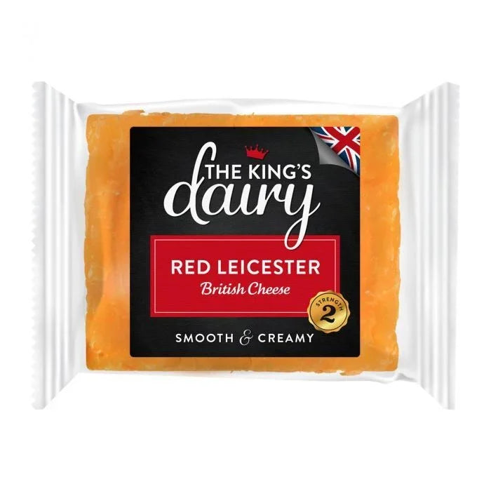 The King's Dairy Red Leicester Cheese 200g