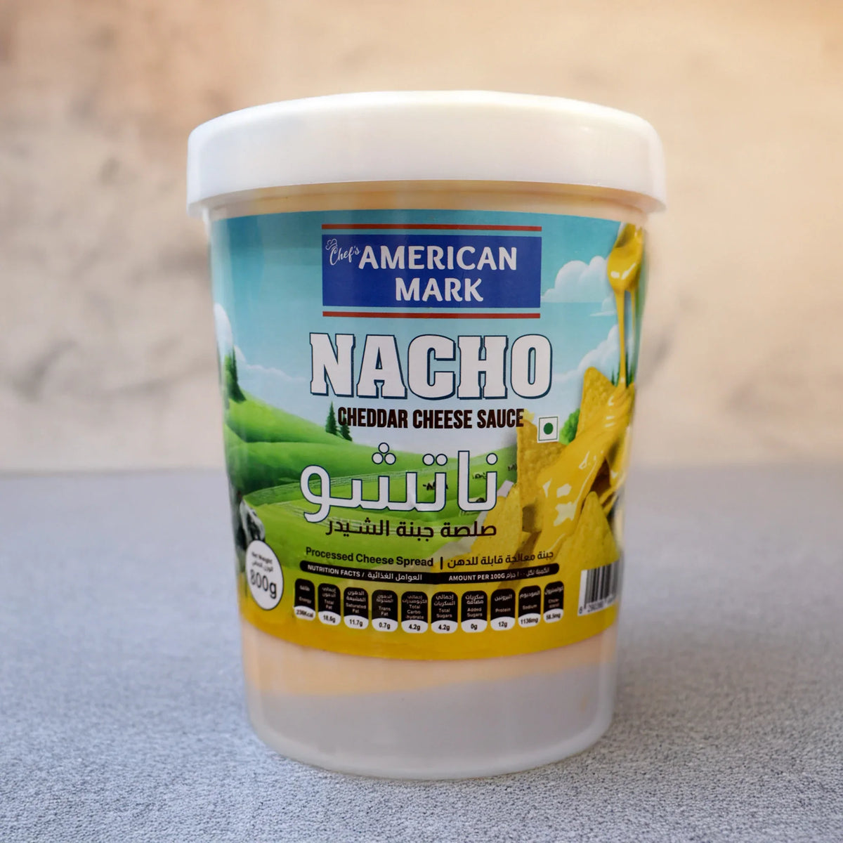 Nachos Cheddar Cheese Sauce 800g (100% Dairy)